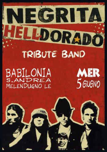 Helldorado Tribute Band Negrita live