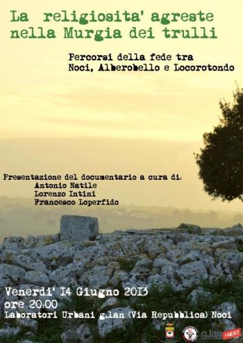 La religiosità agreste nella Murgia dei Trulli 