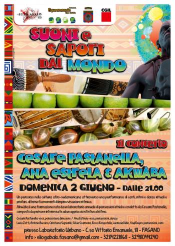 Cesare Pastanella, Ana Estrela & Akwàba