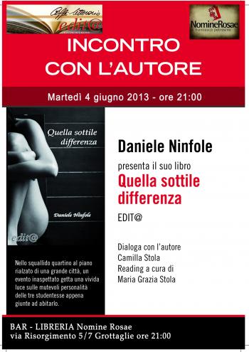 Incontro Con L'autore Daniele Ninfole