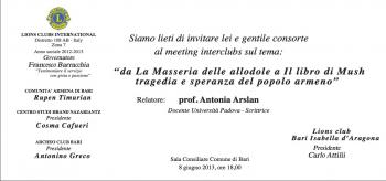 Da La masseria delle allodole a Il libro di Mush – Tragedia e speranza del popolo armeno