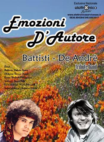 Emozioni D'Autore Tribute Band Battisti - de Andrè