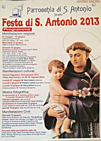 Mostra fotografica per la festa di Sant'Antonio 