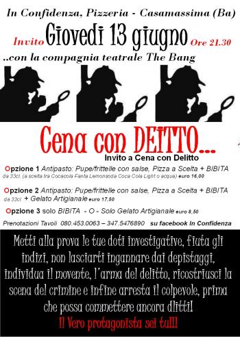 Cena Con Delitto in Osteria
