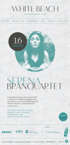 Serena Brancale Quartet in concerto