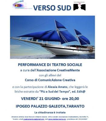 Verso Sud - Performance di teatro sociale