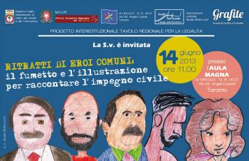Ritratti di eroi comuni: il fumetto e l’illustrazione per raccontare l’impegno civile