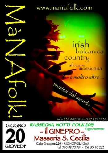Mànafolk - Musica Dal Mondo
