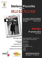 Presentazione del libro 'Dalle 8 alle 8' di Stefano Piccirillo