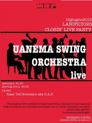 Uanema Swing Orchestra live