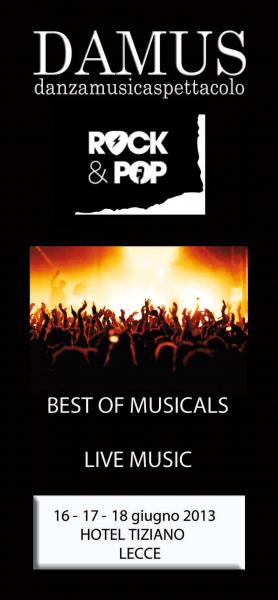 Rock & Pop - Best of Musicals, Live Music