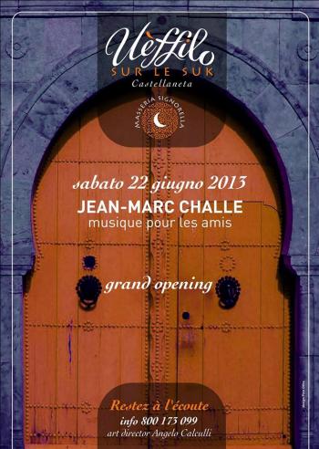 Inaugurazione Ueffilo sur le Suk con il dj set di Jean Marc Challe