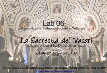 La Sacrestia del Vasari - visita alla Chiesa di Sant'Anna dei Lombardi