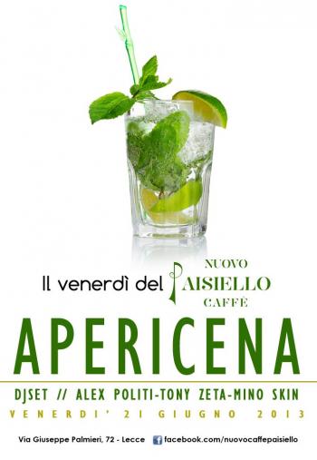 Apericena con dj set