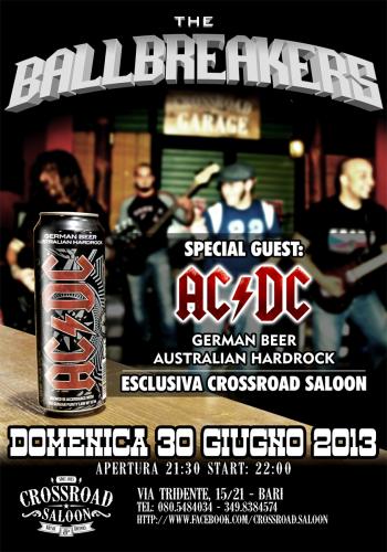 The Ballbreakers + AC/DC Beer Live 