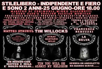 Tim Willocks, Matteo Strukul e Francesca Bertuzzi a Foggia per i due anni di StileLibero