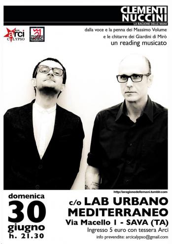 La Ragione Delle Mani - Emidio Clementi e Corrado Nuccini live