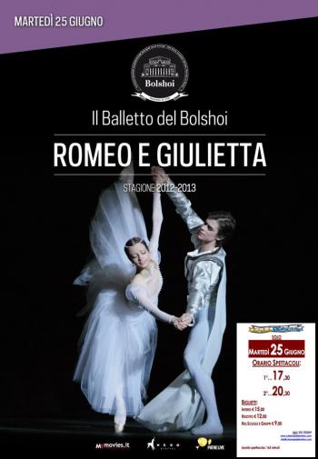 Il Balletto del Bol'shoi al Cinema - Romeo e Giulietta