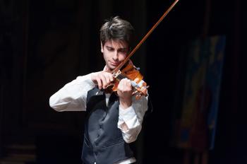 Gabriele Ceci al violino e Mirco Ceci al pianoforte