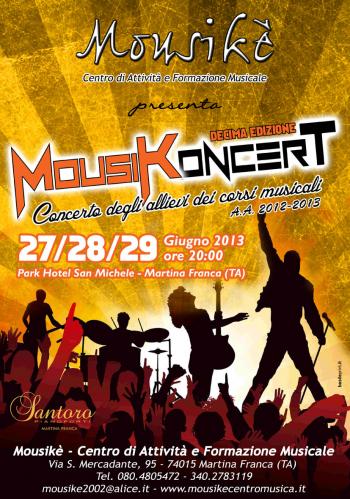 MousiKoncert 2013 - Decima Edizione