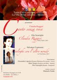 Canto senza voce di Claudia Ruggeri 