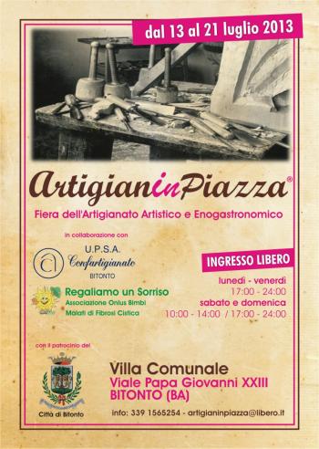 ArtigianInPiazza - Fiera dell'Artigianato e dei Prodotti Enogastronimici di Eccellenza