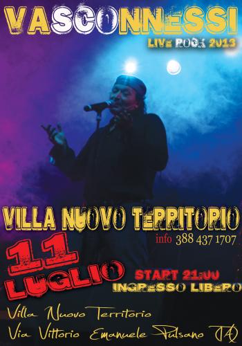 Vasconnessi live Rock Tour 2013