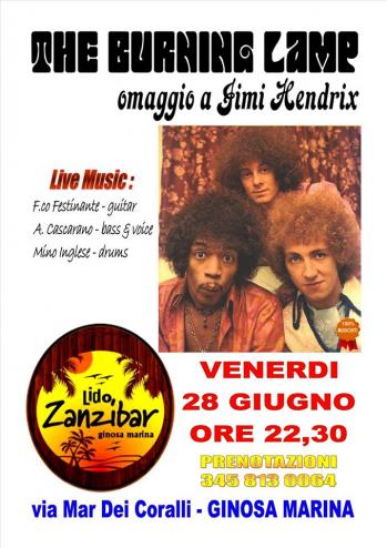 The Burning Lamp - Omaggio a Jimi Hendrix