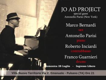 Jo ad Project Special Guest Antonello Parisi