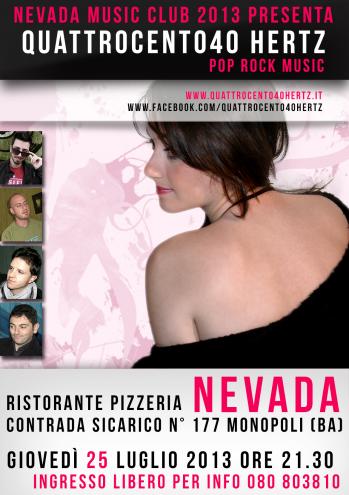 Quattrocento40hertz live Nevada