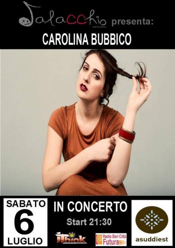 Carolina Bubbico in concerto