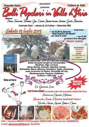 Balli Popolari in Valle D’Itria