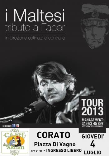 Tributo a Fabrizio de Andre' con i Maltesi