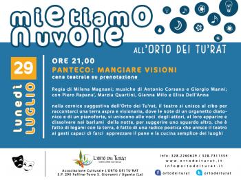 Panteco: Mangiare Visioni (Cena Teatro)