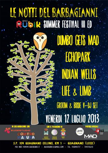 Le Notti del Barbagianni - Rubik Summer Festival