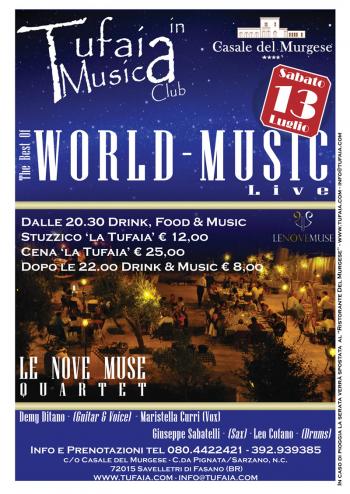 Tufaia in Musica - "The Best Of World Music Live"