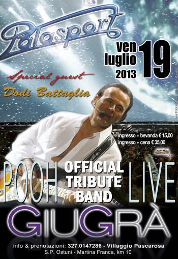 “Palasport” con Dody Battaglia