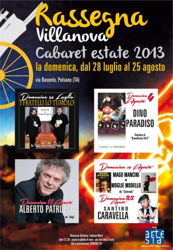 Villanova Cabaret 2013 -  I Fratelli Lo Tumolo