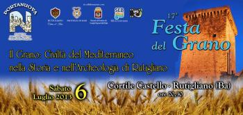 Il Grano: Civiltà del Mediterraneo: Convegno e Degustazione gastronomica