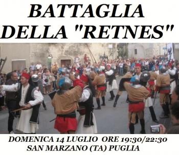 La Battaglia della Retnes a San Marzano