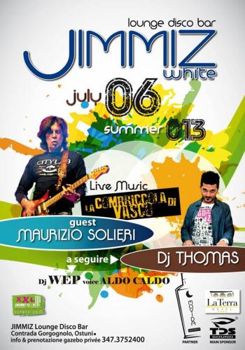 Maurizio Solieri Feat la Combriccola di Vasco & After live dj Thomas e Aldo Caldo Voice