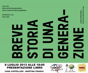 Presentazione del libro Breve storia di una generazione di Torto O.G.