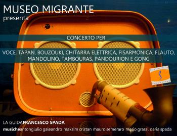 Concerto per voce, tapàn, bouzouki, chitarra elettrica, fisarmonica, flauto, madolino, tambouras, pandourion e gong