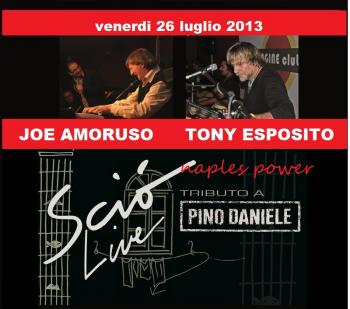 Sciò Live band ft. Tony Esposito  & Joe Amoruso in concerto