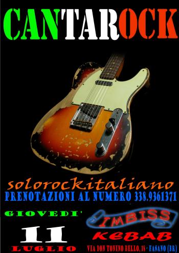 Cantarock - Solorockitaliano live