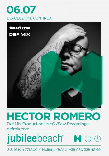 L’evoluzione non ha fine - Special guest dj & producer Hector Romero