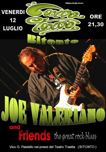 Joe Valeriano & Friends al Corvotorvo (Largo Teatro)
