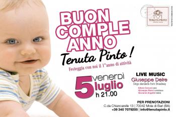 Buon Compleanno Tenuta Pinto!