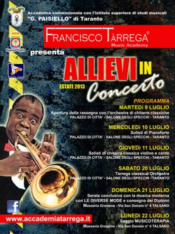 Allievi in concerto Estate 2013 - l’orchestra di chitarre classiche