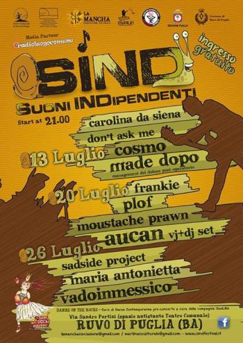 S.ind Festival - Made Dopo, Cosmo, Don't Ask me e Carolina da Siena live